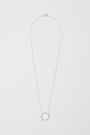 Necklace with Pendant - Silver-colored - Ladies | H&M US