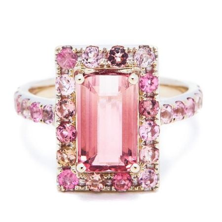 pink cocktail ring
