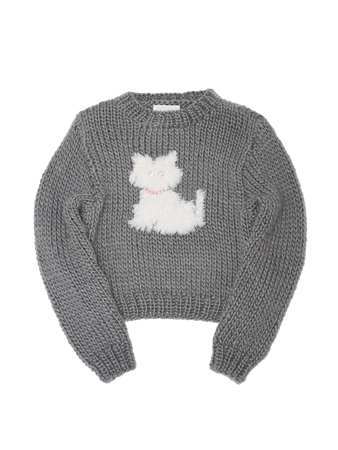 Kakekikoku Meow Cat Sweater