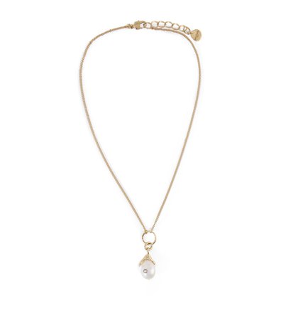 Givenchy Brass Pearl Choker Necklace | Harrods.com