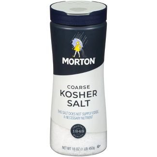 Morton Coarse Kosher Salt - 16oz. : Target