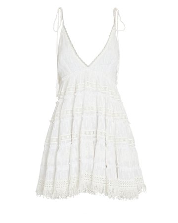 Rococo Sand Sleeveless Fil Coupé Mini Dress | INTERMIX®
