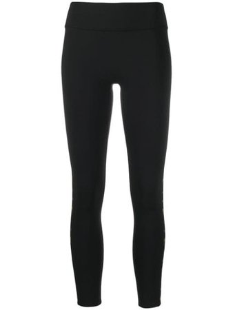 Reebok x Victoria Beckham mid-rise logo-print leggings black GH4727 - Farfetch