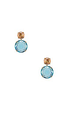 Amber Sceats Gem Earrings in Blush & Blue | REVOLVE