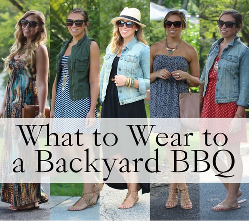 Backyard BBQ - what to wear - Pinterest