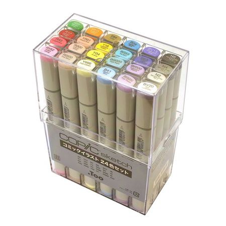 Copic colored markers