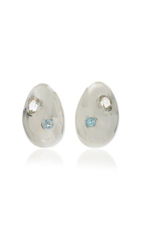 Mini Arp Sterling Silver Earrings By Lizzie Fortunato | Moda Operandi