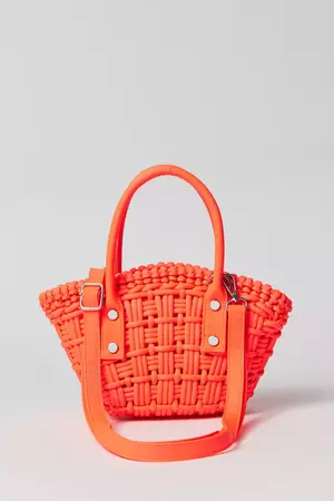 UO Woven Fan Tote Bag | Urban Outfitters