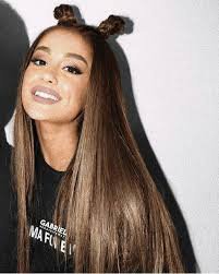 ariana grande two buns hairstyle - Google Search