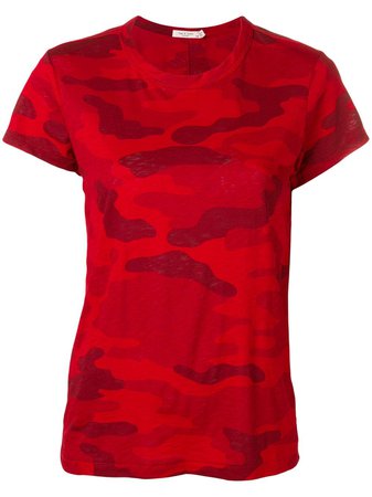 Rag & Bone camouflage print T-shirt