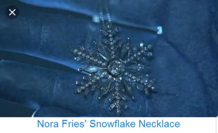 Nora Fries Snowflake Necklace