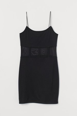 Bodycon Dress - Black - Ladies | H&M US