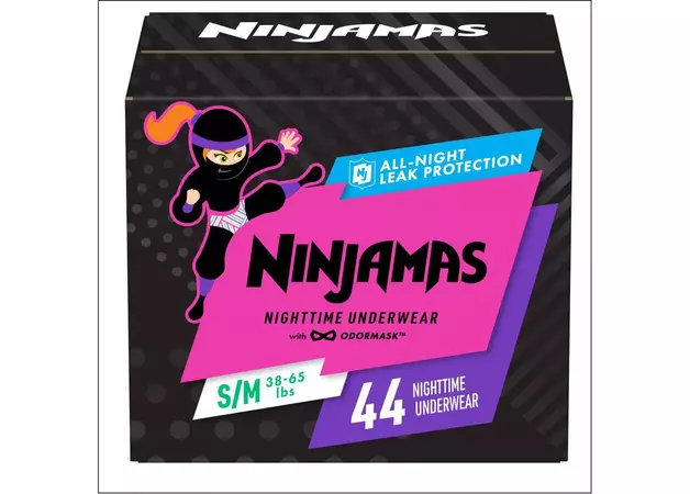 Pampers Ninjamas Nighttime Girls' Underwear - (select Size And Count) : Target