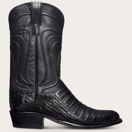 Men's Caiman Belly Cowboy Boots - Crocodile Skin Boot | The Dillon