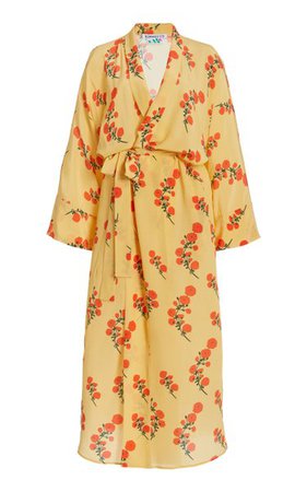 Peignoir Floral Silk Kimono By Bernadette Antwerp | Moda Operandi