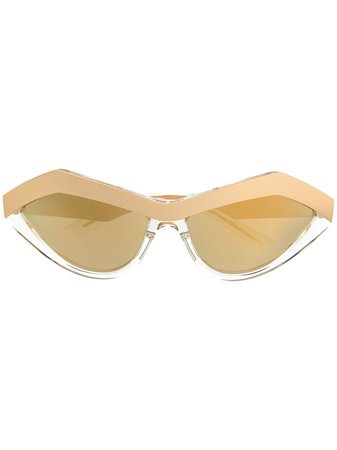 Bottega Veneta Eyewear Cat eye-solglasögon - Farfetch