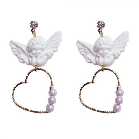 angel earrings