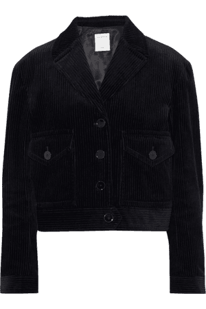 SANDRO - Ismael cropped corduroy jacket