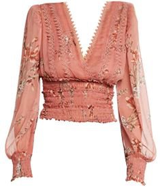 Willow & Clay Smocked Blouse | Nordstrom