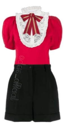Mystic Messenger Christmas Outfit Unknown (Shorts version)