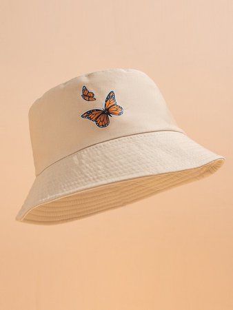 Butterfly Pattern Bucket Hat | SHEIN USA