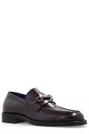 Burberry Barbed-Detailed Slip-On Loafers – Cettire