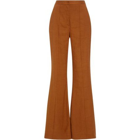 Brown Wide Leg/Flared Dress Pants