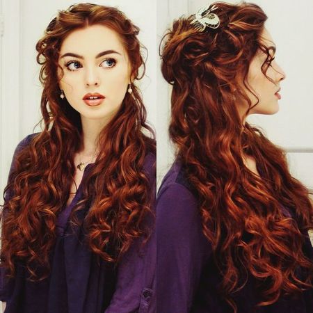 maiden hair princess hair fantasy hair