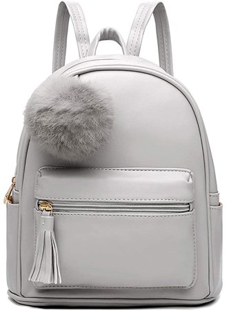 gray backpack