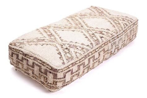moroccan pouf beni ourain floor cushion ottoman