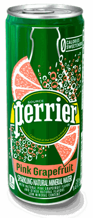 *clipped by @luci-her* Pink Grapefruit Flavor | Perrier® Carbonated Mineral Water