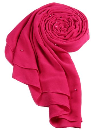 pink hijab scarf