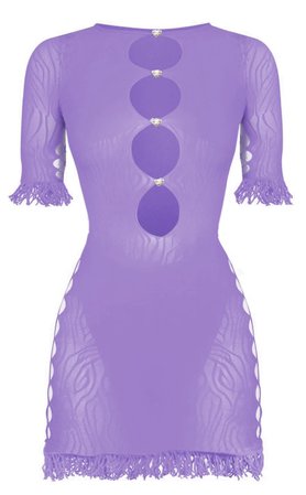 Poster Girl Miranda Dress - Purple