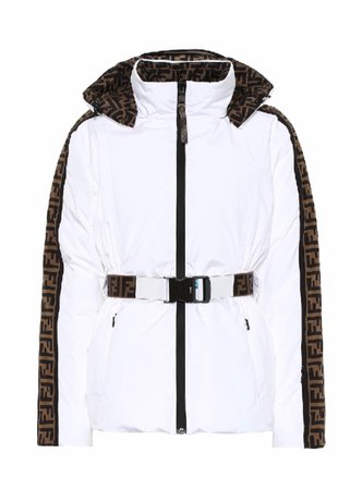 Fendi Reversible Ski Jacket In White (Modesens.com)