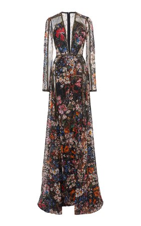 large_elie-saab-floral-printed-lace-v-neck-gown.jpg (1598×2560)