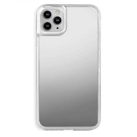 Silver Reflective Mirror iPhone Case – VelvetCaviar.com