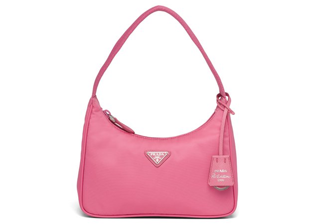 Pre-Owned Prada Re-edition 2000 Mini Bag Nylon Pink | ModeSens