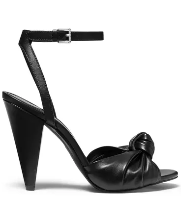 Black Michael Kors Suri Dress Sandals & Reviews - Sandals - Shoes - Macy's