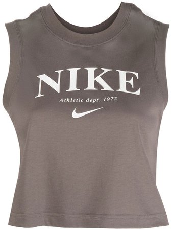 Nike logo-print Tank Top - Farfetch