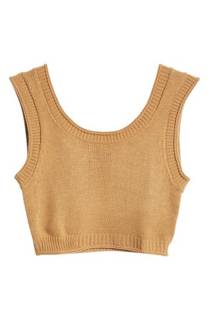 VICI Collection Crop Sweater Tank | Nordstrom