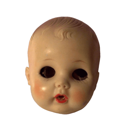 creepy doll head png