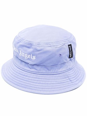 Palm Angels logo-embroidered Bucket Hat - Farfetch