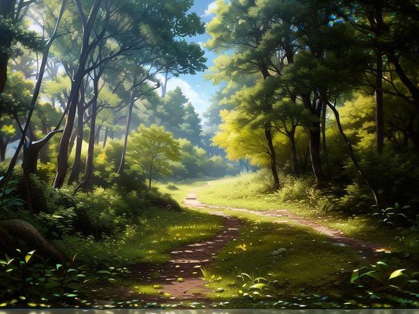 anime fantasy forest