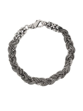 Emanuele Bicocchi braided multi-chain bracelet
