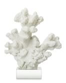 White Coral On Glass Stand | Williams Sonoma
