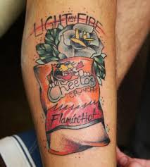 flamin hot cheeto tattoo