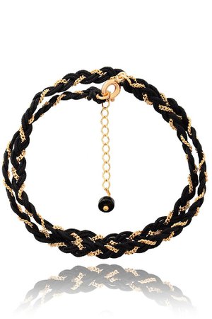 MARIE-MOI PARIS NILENA Black Braided Bracelet – PRET-A-BEAUTE.COM