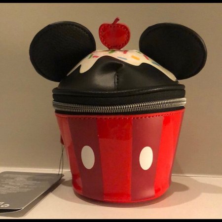 Disney Bags | Store Mickey Mouse Cupcake Mini Bag Nwt | Poshmark