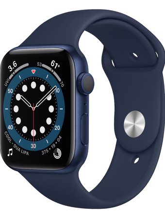 blue Apple Watch