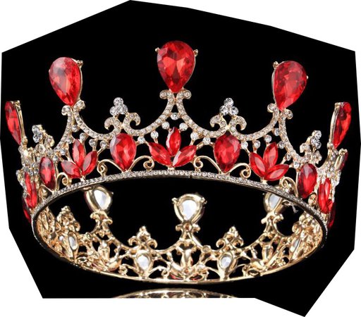 ruby crowns and gowns
